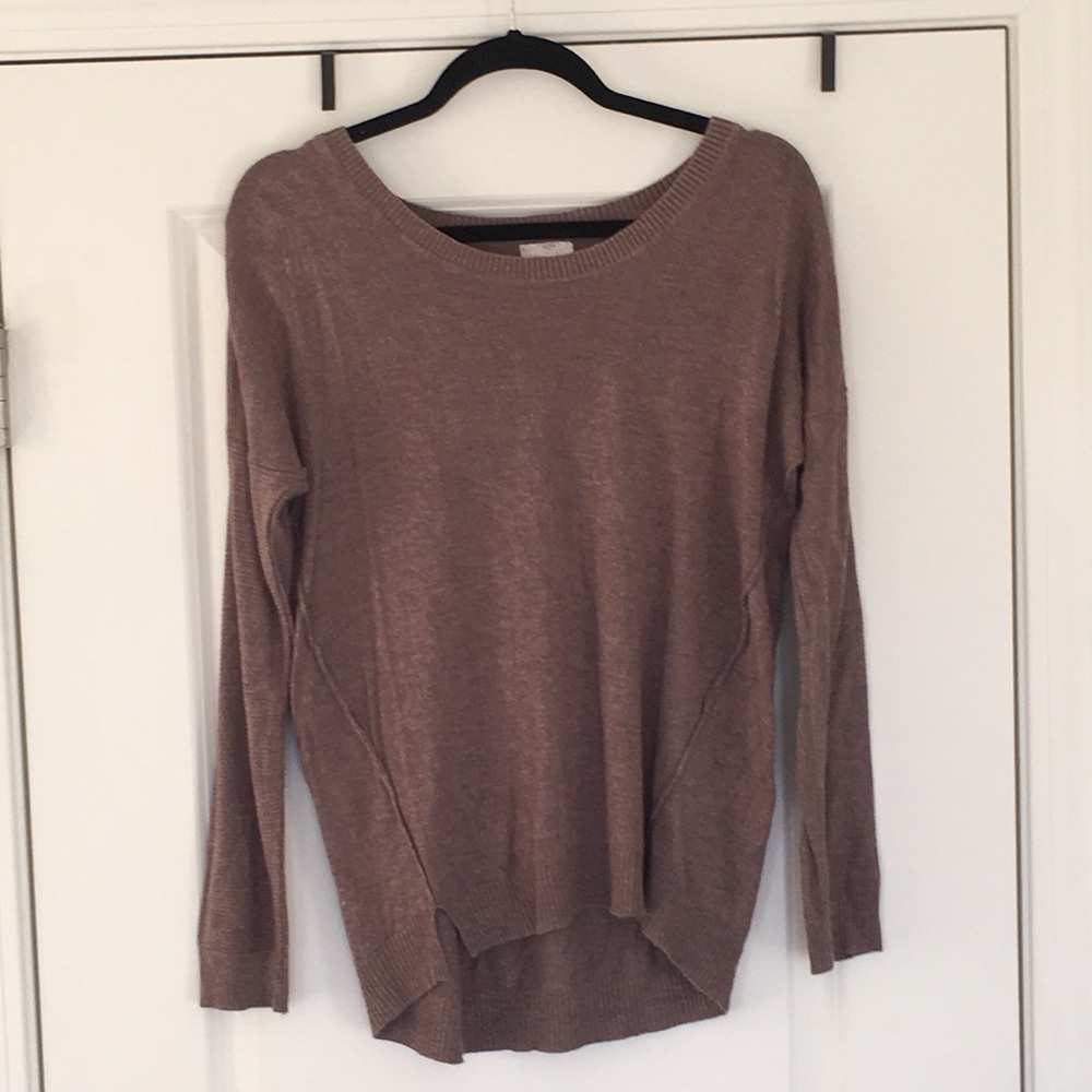 Taupe Knit Sweater